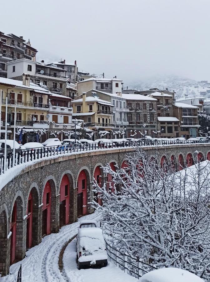 Patriko Appartement Arachova Buitenkant foto