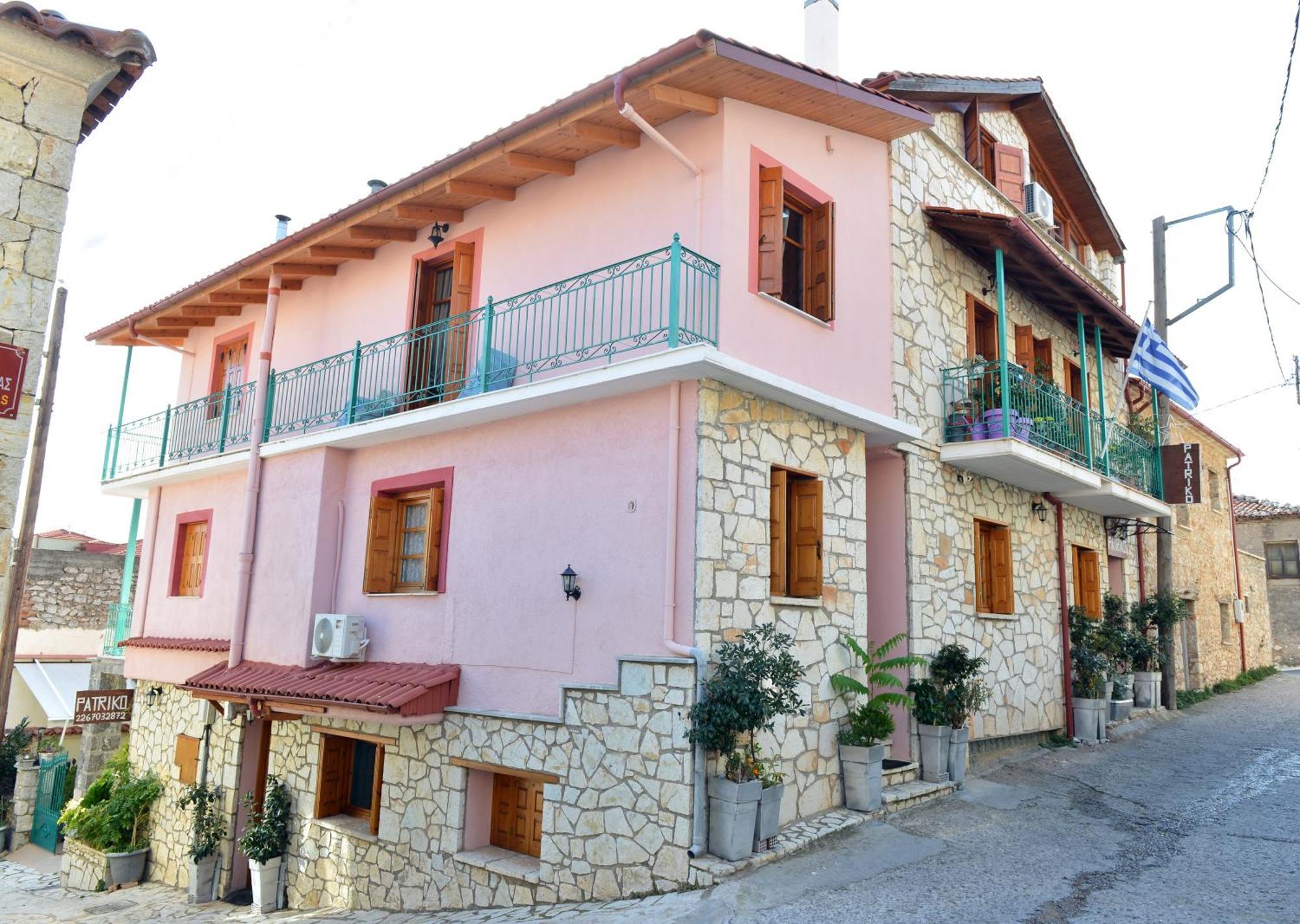 Patriko Appartement Arachova Buitenkant foto