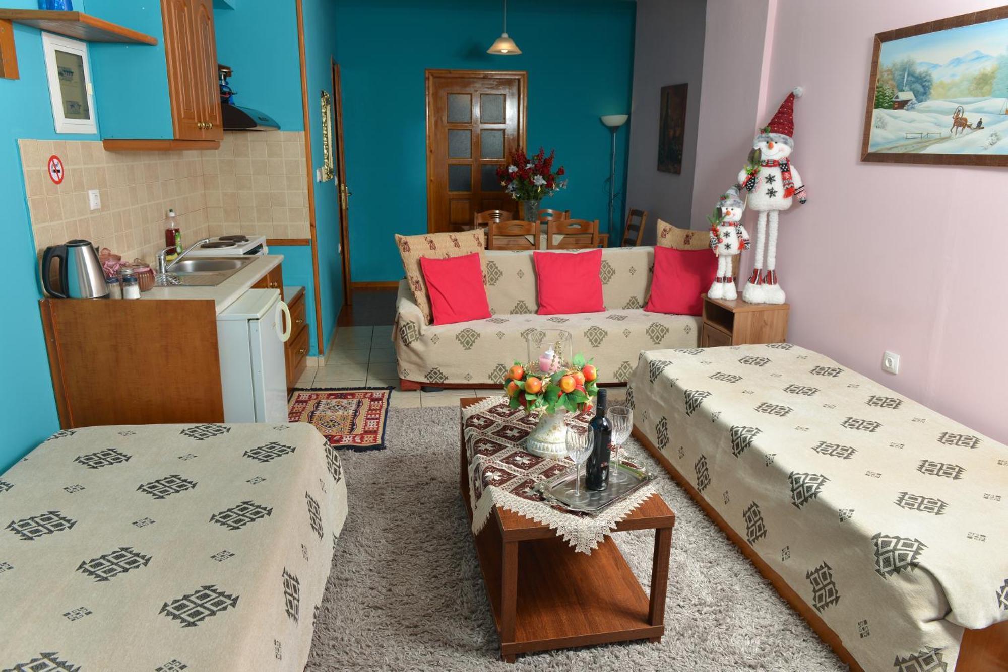 Patriko Appartement Arachova Buitenkant foto